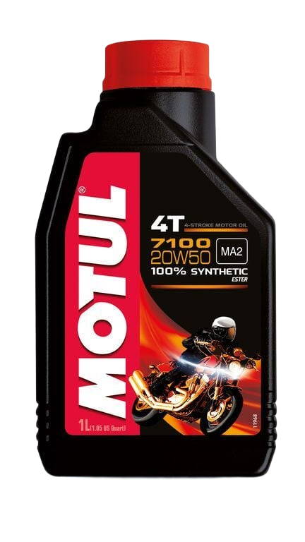 Motul 7100 20W-50 4T - 1 Litre Motosiklet Yağı photo 2
